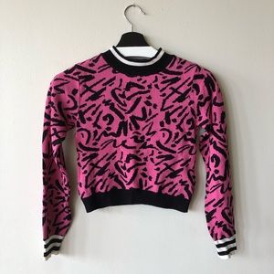 Topshop Petite Cropped Sweater